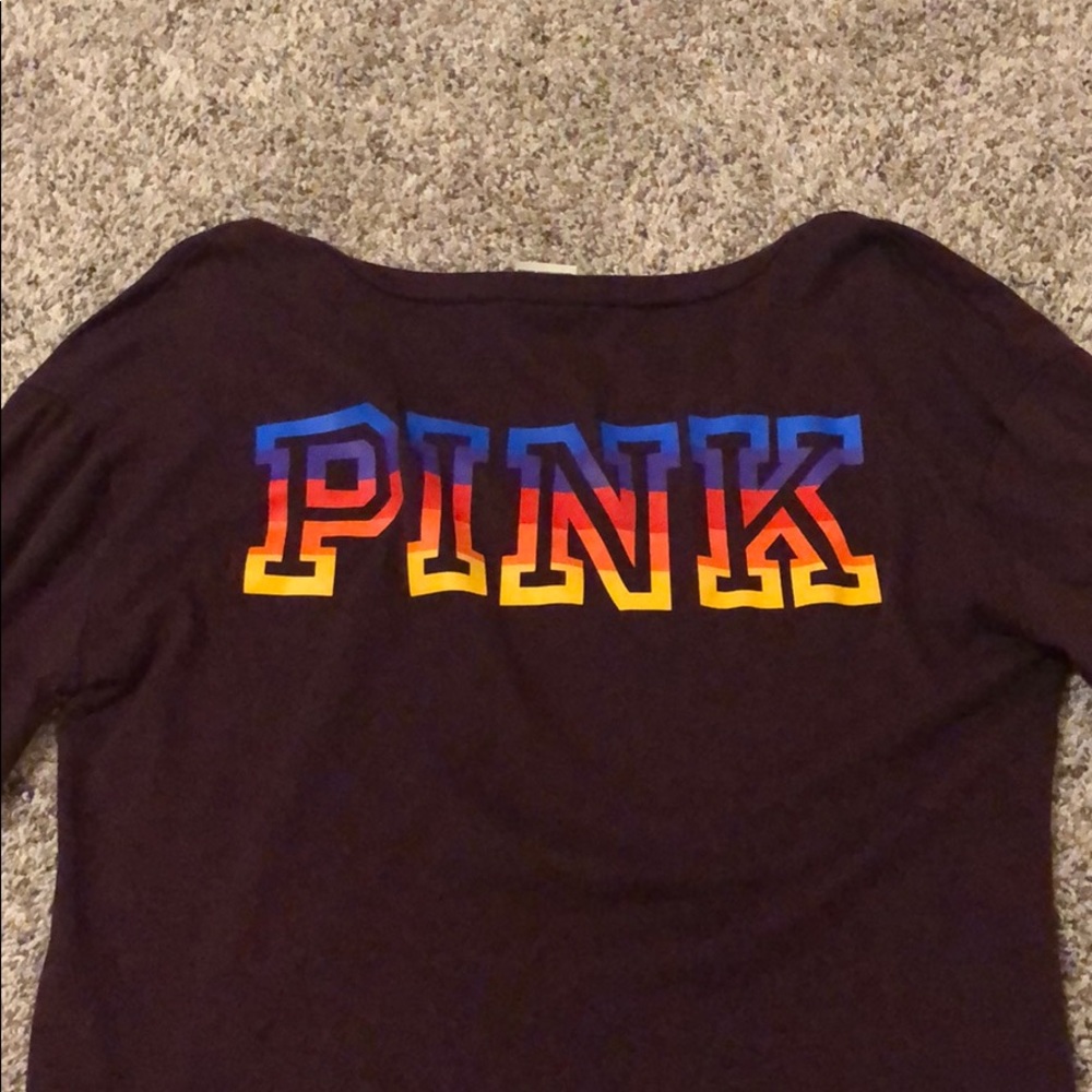 VS PINK long sleeve v neck
